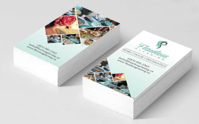 Business Card Designed for Flawless Planning Canada